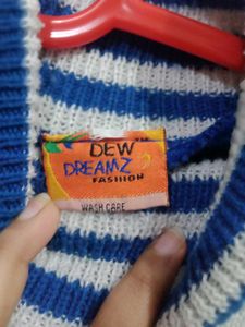 Colorful Patterned Kids Sweater