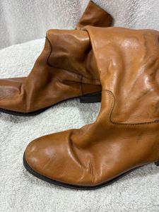 Brown Leather Boots