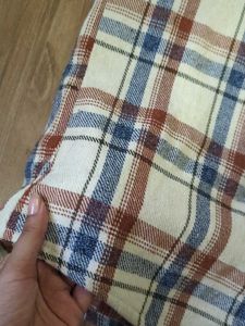 Red &amp; Blue Plaid Button-Down Shirt