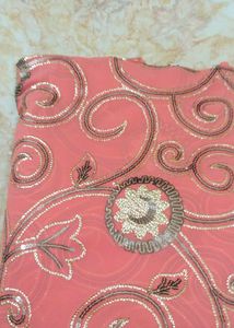 Heavy Sequence Work saree... 1 time used only..