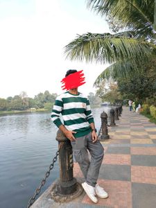 Striped Green Sweater