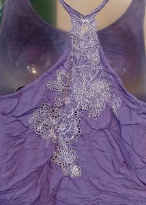 Lavender Spaghetti Tank Top