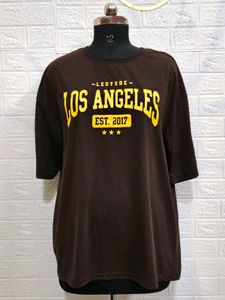 Brown Graphic T-Shirt