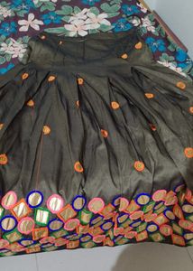 Box Pleate Lahenga