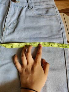 Light Blue Daisy Jeans