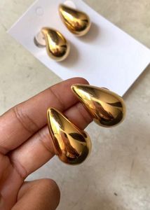 Gold Drop Earrings - Anti Tarnish