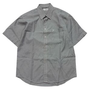 Balenciaga Striped Half Sleeve Boxy Shirt