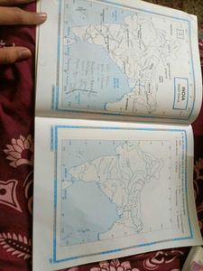 Class 10th Map  Skill Book By Candid