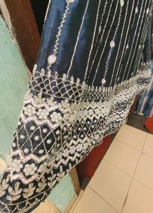 Designer Heavy Lehnga Sea Green Colour