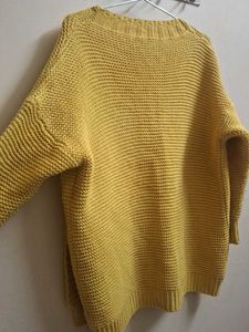 Yellow Knit Cardigan - Cozy &amp; Stylish