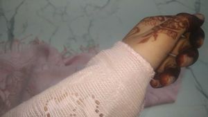 Pink Scarf with Fringe