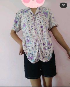 Sanrio Shirt Multi-coloured