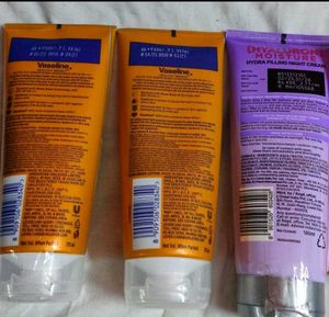 Skincare Bundle: Vaseline, L'Oreal, Dot &amp; Key