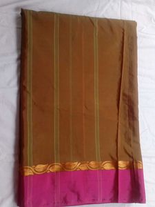 Elegant Green&amp;pink Saree