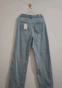 Light Blue Wide Leg Jeans