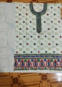 Kacchi Work Kurti ❤️❤️
