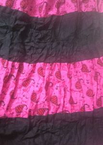Cotton Skirt Double Shade