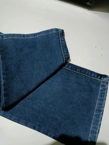 Wide Leg Jeans - Dark Wash