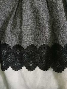 Grey Short Dress