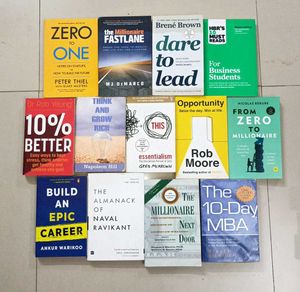 Assorted Business & Self-Help Book Bundle