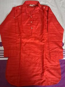 Red Long Sleeve Pyjama