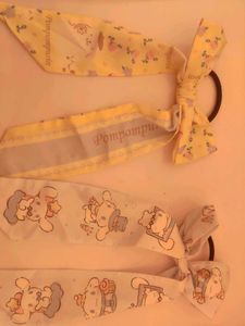 Sanrio Hair Bands With Scarf