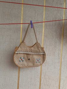 Hand Made Beg Looking Jhut Material