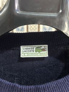 Lacoste Navy Sweater