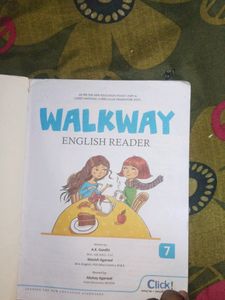 Walkway English Reader Class 7 Book