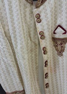 Elegant Cream Sherwani