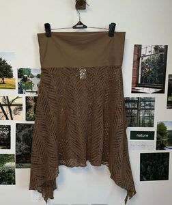 Y2K net skirt