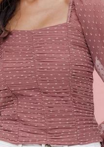 Mauve Long Sleeve Top