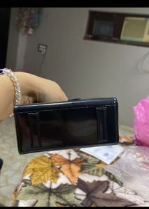 Mini Black Patent Handbag