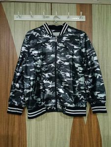 Imported Military Print Leather(Rackzin) Jacket 🧥