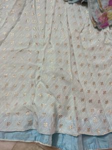 Sky Blue Lehenga
