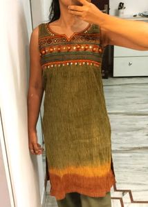 Beautiful Green Kurti