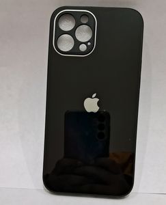 Iphone 12 Pro Max Black Glass Cover