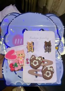 Cute Kawaii Hair Clip Set
