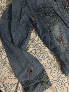 Embroidered Denim Jacket