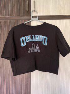 Black Crop Top