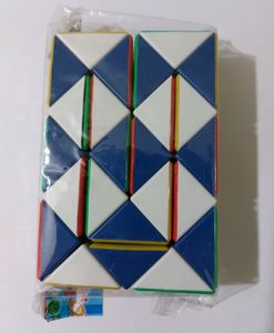 Twisty Snake Brain Puzzle Cube With Multicolor in