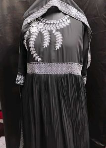 Black Anarkali Suit - XXL