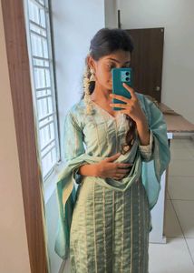 Elegant Embroidered Kurta Set