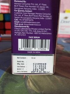 Face Serum. Read Detailed Description