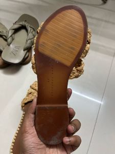 Woven Slide Sandals 👠
