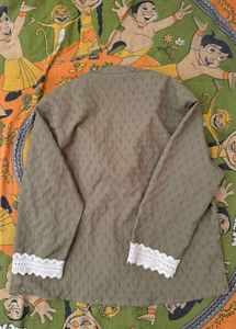 Olive Green Top