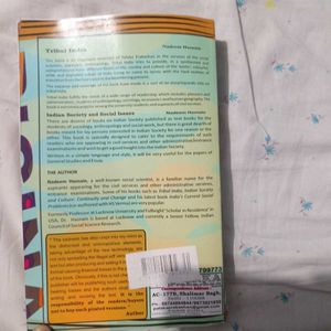 Indian Anthropology Book