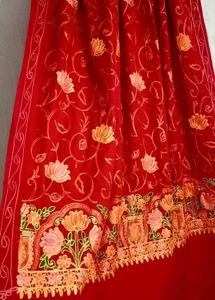 Kashmiri Embroidery Shawl For Winter