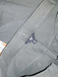 Olive Green Slim Fit Chinos