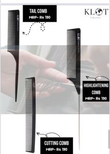 Signature Pro Hair Clips And Comb set Of 3
